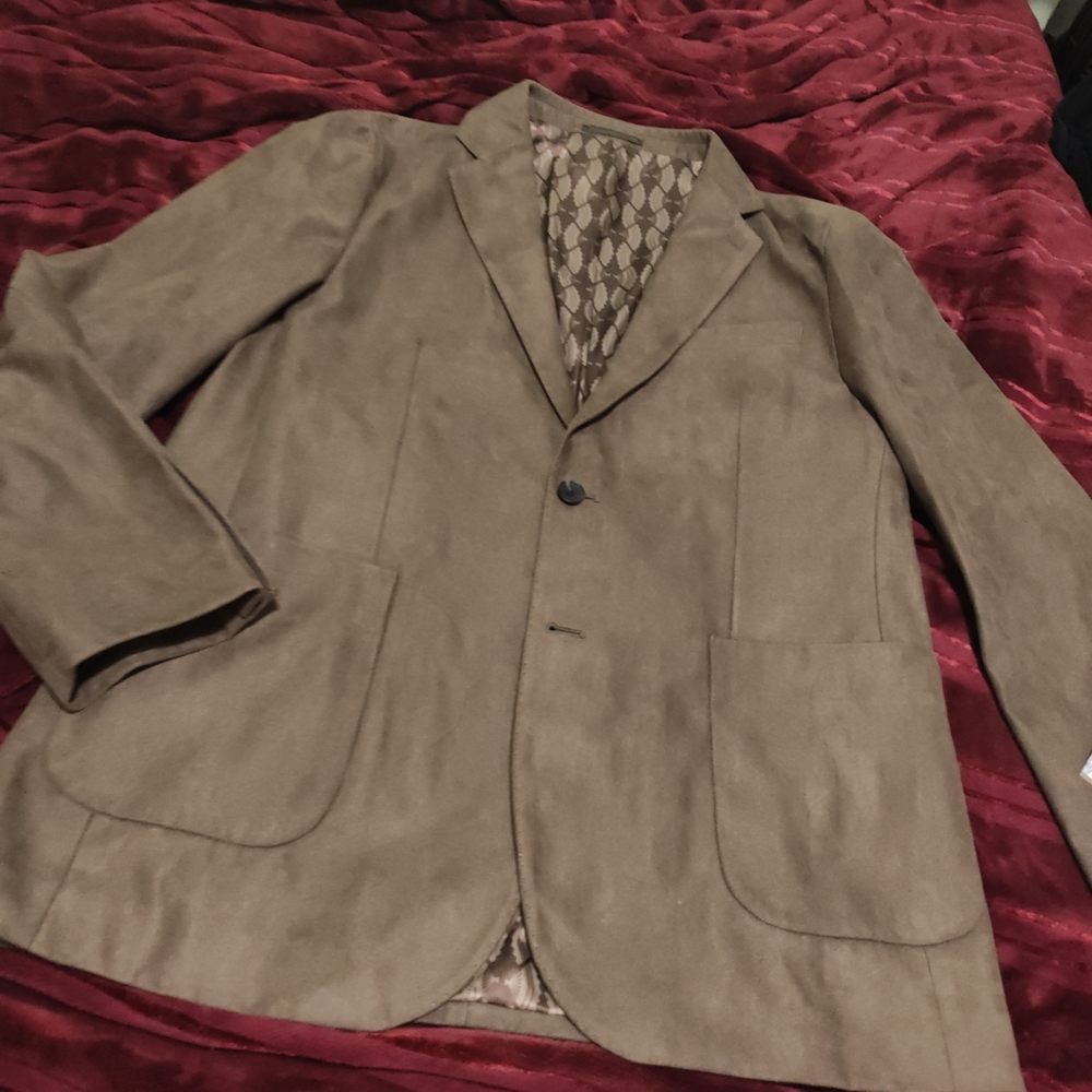 Harry Brown Classic Men's Tan Blazer